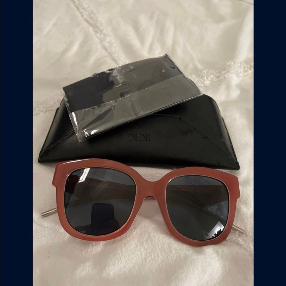 Christian Dior Red sunglasses